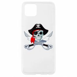 Чехол для Oppo A92s Череп пирата - PrintSalon