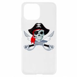 Чехол для Xiaomi Mi11 Lite Череп пирата - PrintSalon