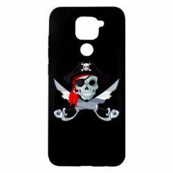 Чехол для Xiaomi Redmi Note 9/Redmi 10X Череп пирата - PrintSalon