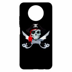 Чехол для Xiaomi Redmi Note 9 5G/Redmi Note 9T Череп пирата
