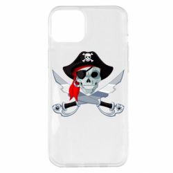 Чехол для iPhone 14 Plus Череп пирата - PrintSalon