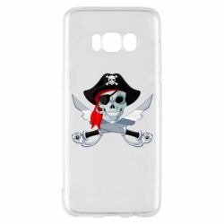 Чехол для Samsung S8 Череп пирата - PrintSalon