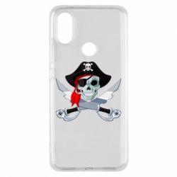 Чехол для Xiaomi Mi A2 Череп пирата