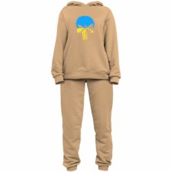 Женский костюм Череп желто - голубой - PrintSalon