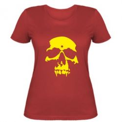 Женская футболка Череп - PrintSalon