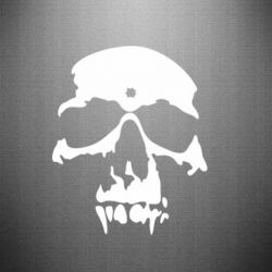 Наклейка Череп - PrintSalon
