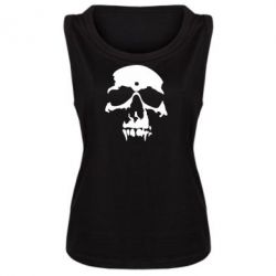 Женская майка Череп - PrintSalon