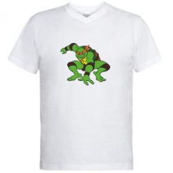 Чоловіча футболка з V-подібним вирізом Черепашки-ніндзя - PrintSalon