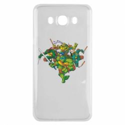 Чохол для Samsung J7 2016 Черепашки-ніндзя - PrintSalon