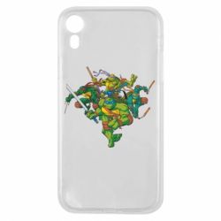 Чохол для iPhone XR Черепашки-ніндзя - PrintSalon
