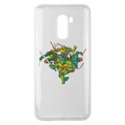 Чохол для Xiaomi Pocophone F1 Черепашки-ніндзя - PrintSalon