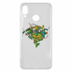 Чохол для Huawei P Smart Plus 2018 Черепашки-ніндзя - PrintSalon