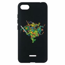 Чохол для Xiaomi Redmi 6A Черепашки-ніндзя - PrintSalon