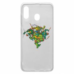 Чохол для Samsung A20 Черепашки-ніндзя - PrintSalon