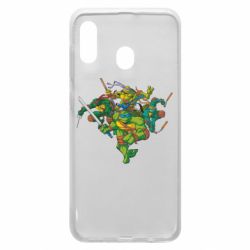 Чохол для Samsung A30 Черепашки-ніндзя - PrintSalon