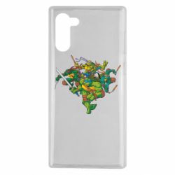 Чохол для Samsung Note 10 Черепашки-ніндзя - PrintSalon