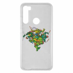 Чохол для Xiaomi Redmi Note 8 Черепашки-ніндзя - PrintSalon