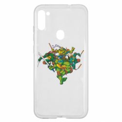 Чохол для Samsung A11 / M11 Черепашки-ніндзя - PrintSalon