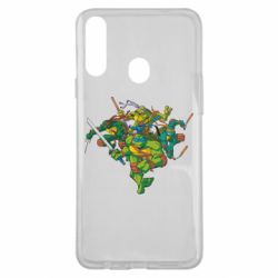 Чохол для Samsung A20s Черепашки-ніндзя - PrintSalon