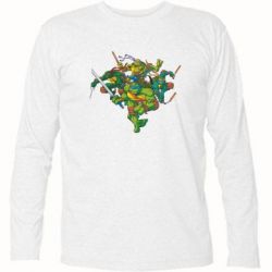 Футболка з довгим рукавом Черепашки-ніндзя - PrintSalon