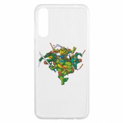 Чохол для Samsung A50 Черепашки-ніндзя - PrintSalon