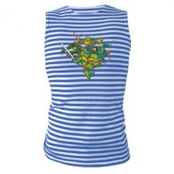 Майка-тільняшка Черепашки-ніндзя - PrintSalon