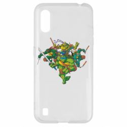 Чохол для Samsung A01 / M01 Черепашки-ніндзя - PrintSalon