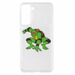 Чехол для Samsung S21 Черепашки-ниндзя