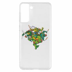 Чохол для Samsung S21+ Черепашки-ніндзя - PrintSalon