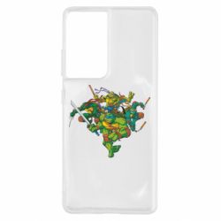 Чохол для Samsung S21 Ultra Черепашки-ніндзя - PrintSalon