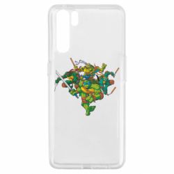 Чохол для Oppo A91 / Reno3Черепашки-ніндзя - PrintSalon