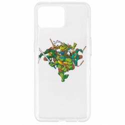 Чохол для Oppo Reno 4 Lite Черепашки-ніндзя - PrintSalon