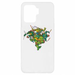 Чохол для Oppo Reno 5 Lite Черепашки-ніндзя - PrintSalon