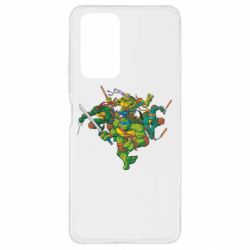 Чохол для Xiaomi Redmi Note 10 Pro Черепашки-ніндзя - PrintSalon