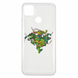 Чохол для Xiaomi Redmi 9c Черепашки-ніндзя - PrintSalon