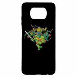 Чохол для Xiaomi Poco X3 Черепашки-ніндзя - PrintSalon