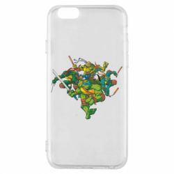 Чохол для iPhone 6/6S Черепашки-ніндзя - PrintSalon