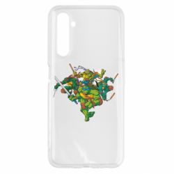 Чохол для Realme 6 Черепашки-ніндзя - PrintSalon