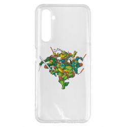 Чохол для Realme 6 Pro Черепашки-ніндзя - PrintSalon