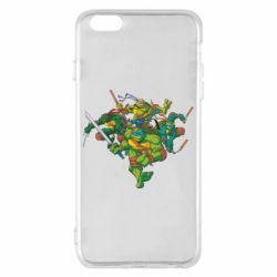 Чохол для iPhone 6 Plus/6S Plus Черепашки-ніндзя - PrintSalon
