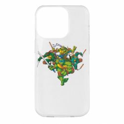 Чохол для iPhone 14 Pro Черепашки-ніндзя - PrintSalon