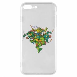 Чохол для iPhone 8 Plus Черепашки-ніндзя - PrintSalon