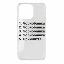 Чехол для iPhone 14 Pro Max Чернобаевка принятие - PrintSalon
