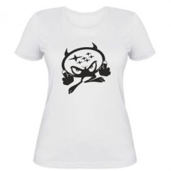 Женская футболка Чертик Subaru - PrintSalon