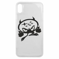 Чехол для iPhone Xs Max Чертик Subaru - PrintSalon