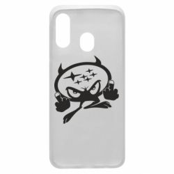 Чехол для Samsung A40 Чертик Subaru - PrintSalon