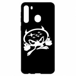 Чехол для Samsung A21 Чертик Subaru - PrintSalon