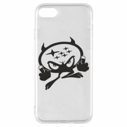 Чехол для iPhone 8 Чертик Subaru - PrintSalon