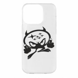 Чехол для iPhone 14 Pro Чертик Subaru - PrintSalon