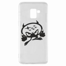 Чехол для Samsung A8+ 2018 Чертик Subaru - PrintSalon